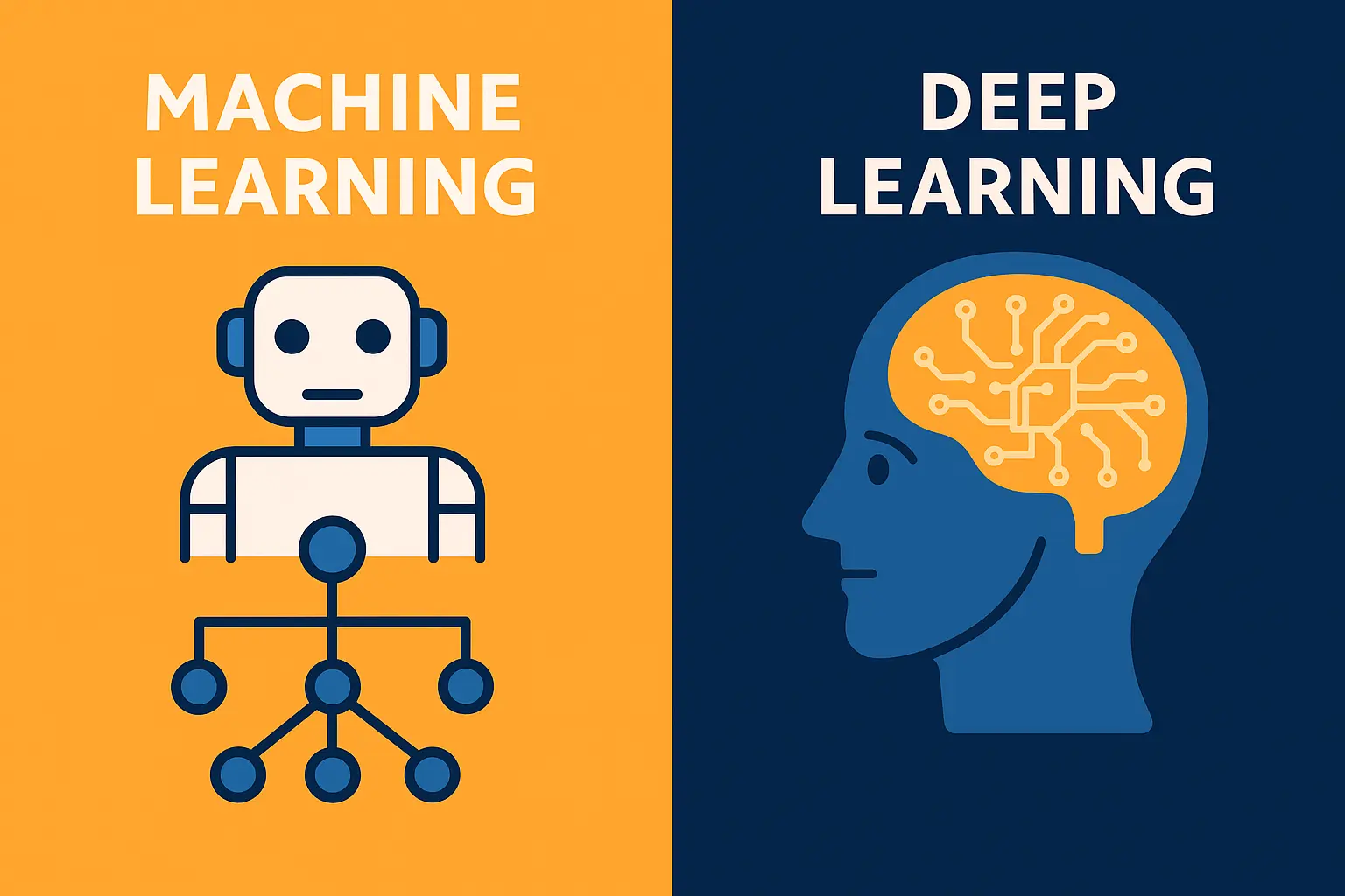 یادگیری ماشینی و یادگیری عمیق